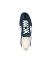 Interlocking G Suede Low-Top Sneakers Blue - GUCCI - BALAAN 5