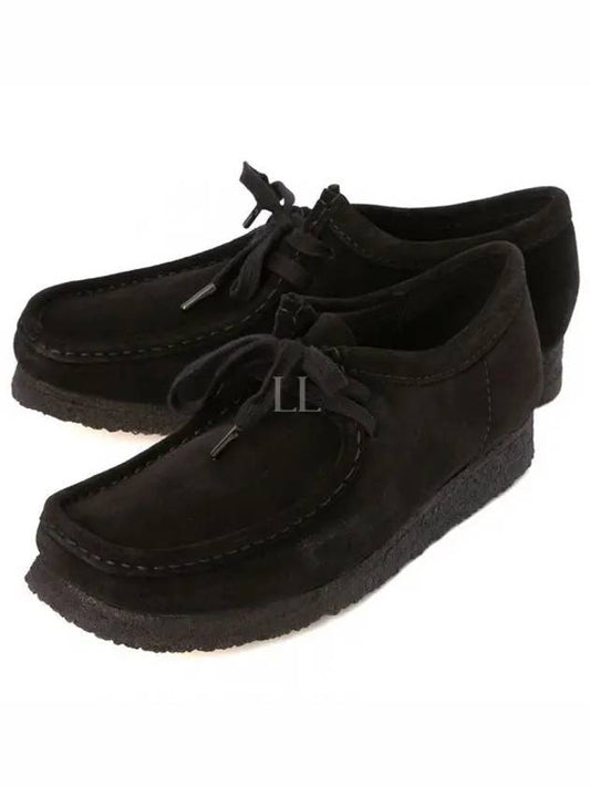 Wallaby Suede Loafers Black - CLARKS - BALAAN 2