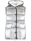 HERA padded vest silver 1A000 53 596T2 915 - MONCLER - BALAAN 1