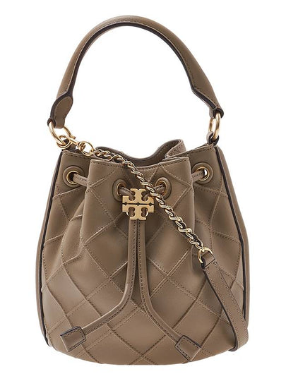 Fleming Soft Bucket Bag Beige - TORY BURCH - BALAAN 2