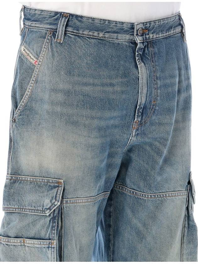 Diesel D-Fish Cargo Jeans - DIESEL - BALAAN 3