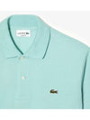 Men's Logo Classic Fit Cotton Short Sleeve Polo Shirt Mint - LACOSTE - BALAAN 6