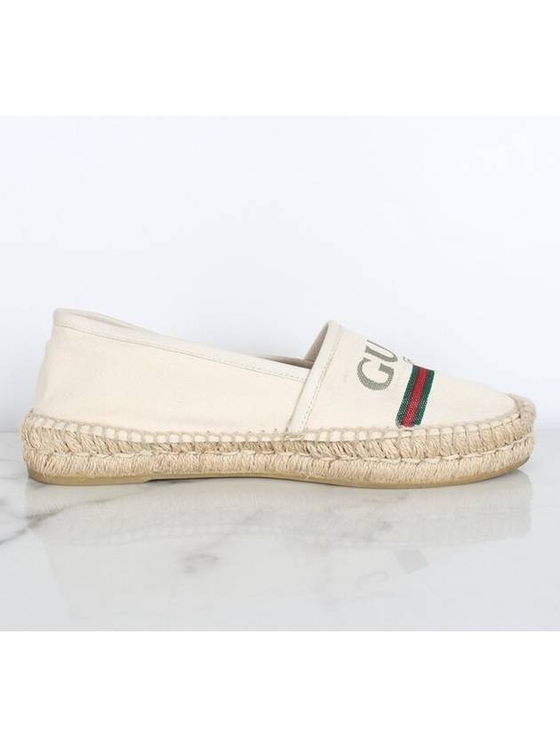 Band logo canvas espadrille 36 5 235 - GUCCI - BALAAN 6