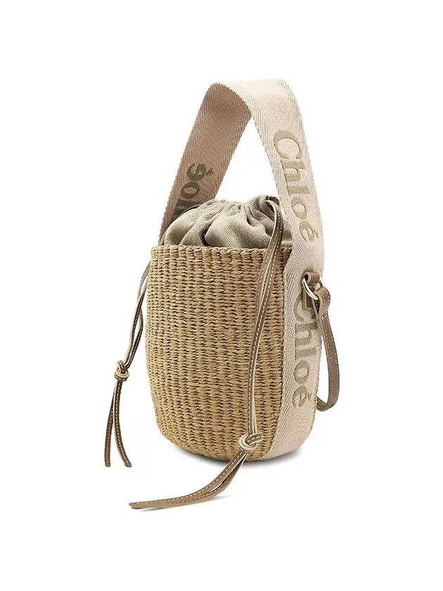 Woody Small Bucket Bag Beige - CHLOE - BALAAN 3