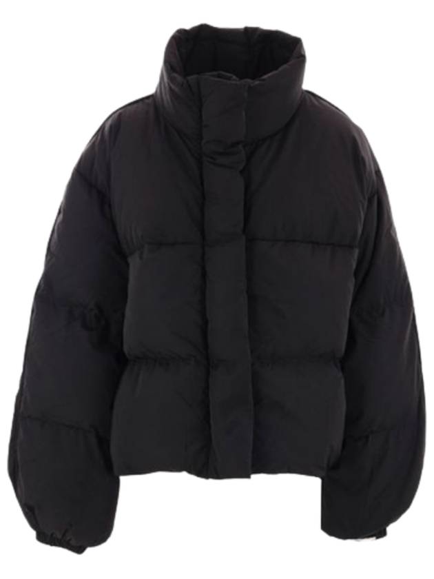 Sprayed High Neck Padding Black - ACNE STUDIOS - BALAAN 2