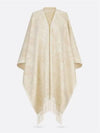 Around The World Poncho Ivory 51STE370L084 CO90 - DIOR - BALAAN 1