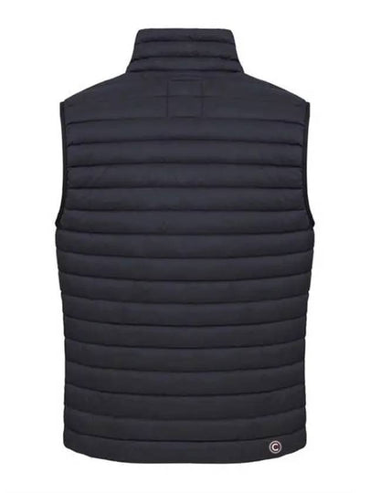 Le Logo Patch Lightweight Padded Vest Navy - COLMAR - BALAAN 2