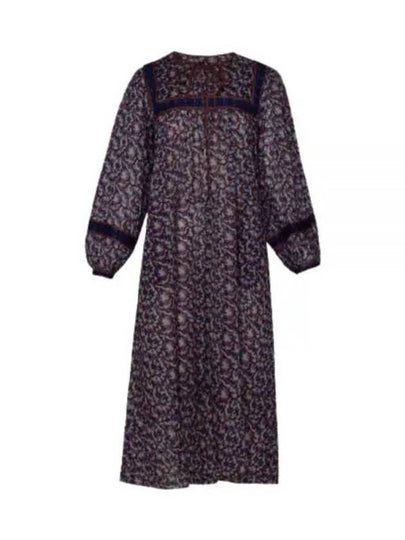 Greila Long Dress Purple - ISABEL MARANT - BALAAN 2