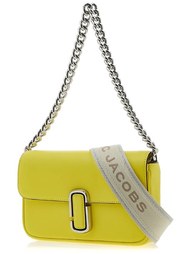 J Marc Logo Chain Shoulder Bag Yellow - MARC JACOBS - BALAAN 3