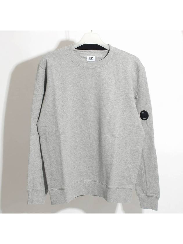 Diagonal Raised Fleece Sweatshirt Grey - CP COMPANY - BALAAN 2