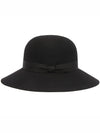 Women's Letta Conscious Wool Cloche Hat Black - HELEN KAMINSKI - BALAAN 5