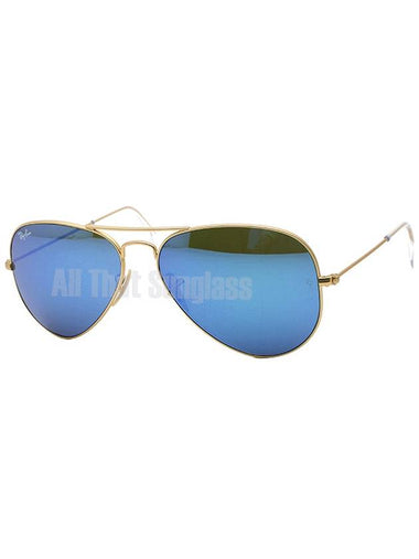 Ray-Ban Sunglasses RB3025 112/17 (62) Blue Mirror - RAY-BAN - BALAAN 1