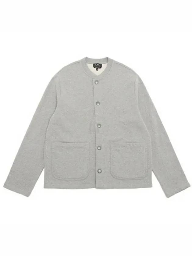 Men's Stevie Cardigan Grey - A.P.C. - BALAAN 2