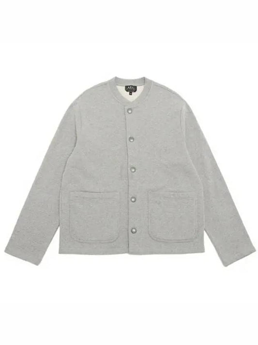 Men's Stevie Cardigan Grey - A.P.C. - BALAAN 2