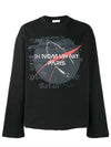 Daegu Puntto Vintage Planet Long Sleeve Tshirt NUS19299 009 - IH NOM UH NIT - BALAAN 1