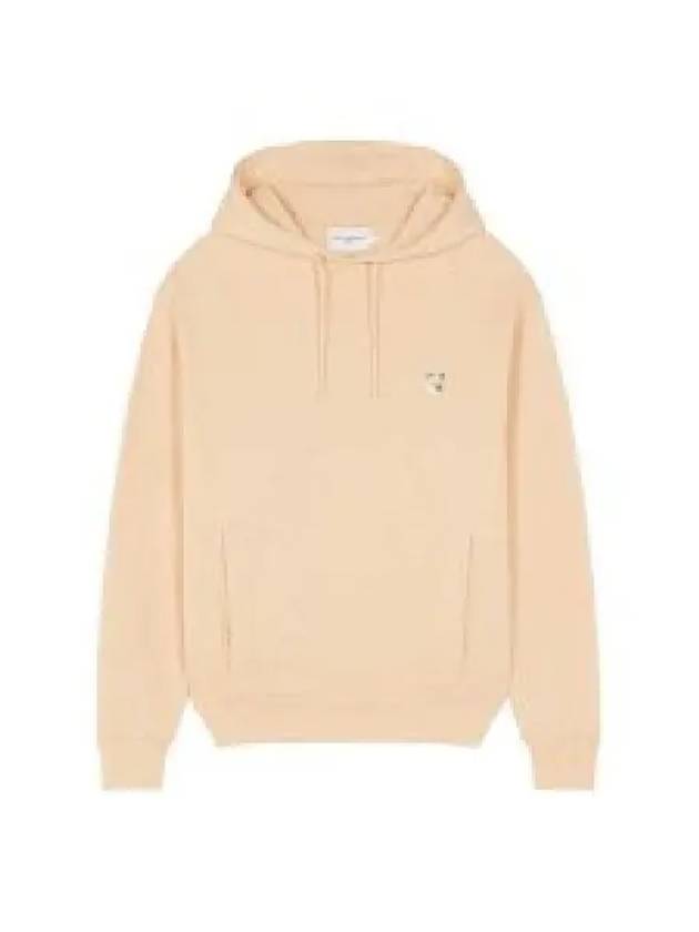 Tonal Fox Head Patch Hoodie Peach - MAISON KITSUNE - BALAAN 2