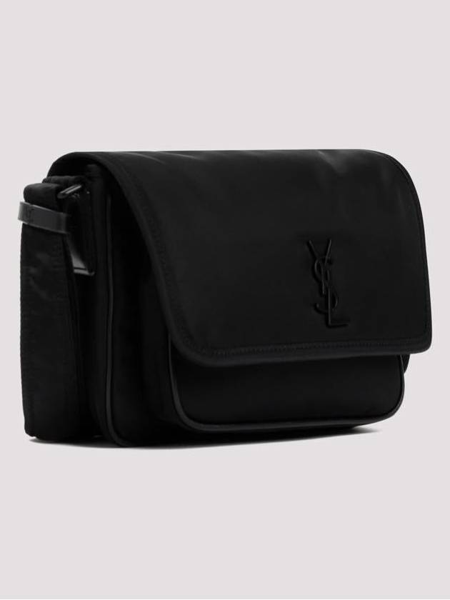 Nylon Avignon Crossbody Bag Black - SAINT LAURENT - BALAAN 4