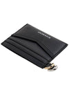 Voyou Leather Card Wallet Black - GIVENCHY - BALAAN 5