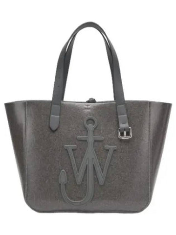 logo belt tote bag gray handbag - JW ANDERSON - BALAAN 1