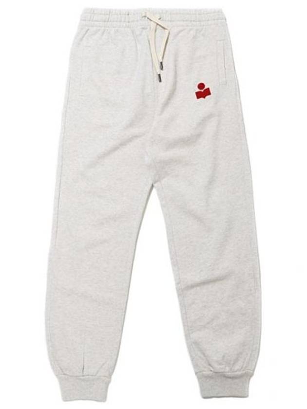 Malona Jogger Track Pants White - ISABEL MARANT - BALAAN 3