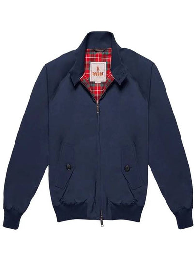 G9 Classic Original Harrington Zip-Up Jacket Navy - BARACUTA - BALAAN 2