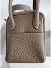 Mini Lindy 19 Etope gold plated B engraving Mini Lindy Lindy bag H079086CC - HERMES - BALAAN 8