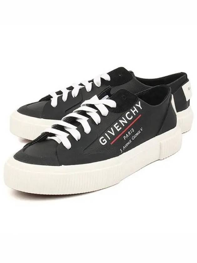 Tennis Light Low Top Sneakers Black - GIVENCHY - BALAAN 2