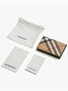 Check Folding Card Wallet Beige - BURBERRY - BALAAN 4