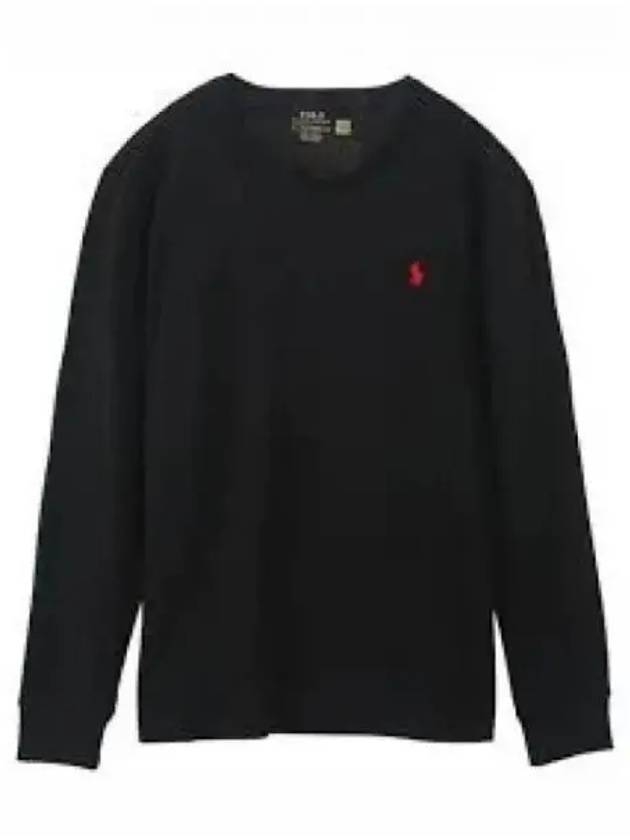 Classic fit jersey long sleeve t shirt black - POLO RALPH LAUREN - BALAAN 1