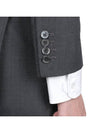 4 Bar Wool Jacket Grey - THOM BROWNE - 11