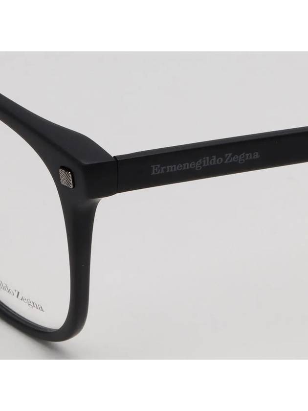 Zegna Glasses Frame EZ5194 001 Light Men’s Women’s Horned Frame - ERMENEGILDO ZEGNA - BALAAN 5