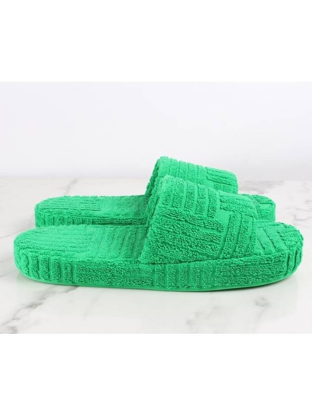 Terry Resort Slider Green 44 285 290 - BOTTEGA VENETA - BALAAN 7