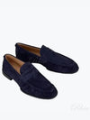 Men's Suede Loafer Blue - TOD'S - BALAAN 2