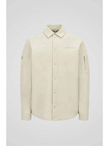 Emmen Shirt Dark Ivory Men - DUVETICA - BALAAN 1