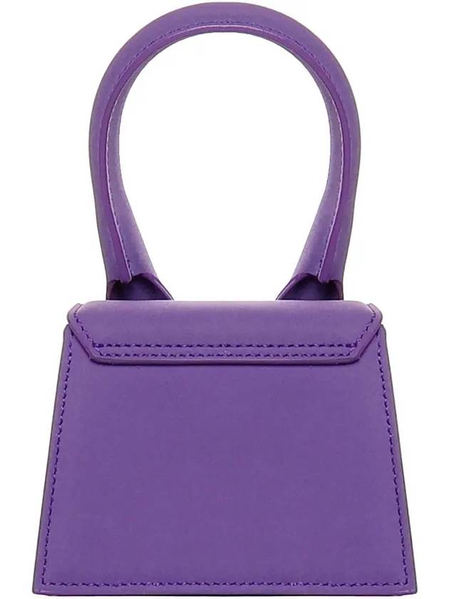 Le Chiquito Signature Mini Tote Bag Purple - JACQUEMUS - BALAAN 5