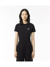 Women s Training Basic T Shirt Black - LACOSTE - BALAAN 2