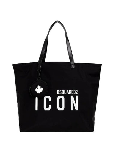 Icon Shoulder Bag Black - DSQUARED2 - BALAAN 1