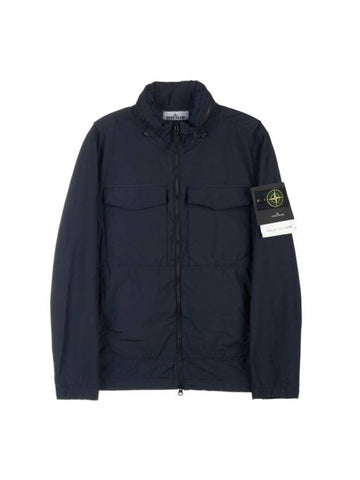 Waffen Naslan Light Watro Zip-up Jacket Navy - STONE ISLAND - BALAAN 1