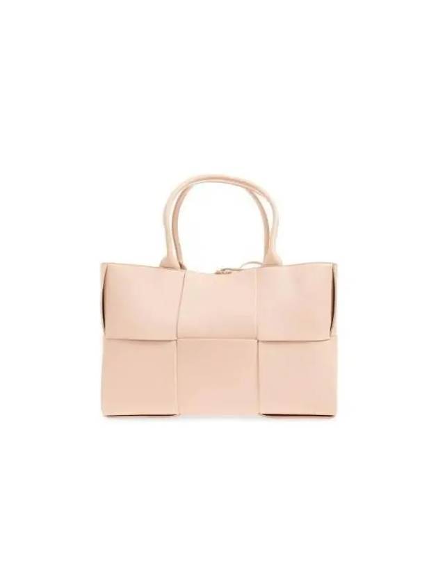 Intrecciato Arco Medium Tote Bag Pink - BOTTEGA VENETA - BALAAN 5