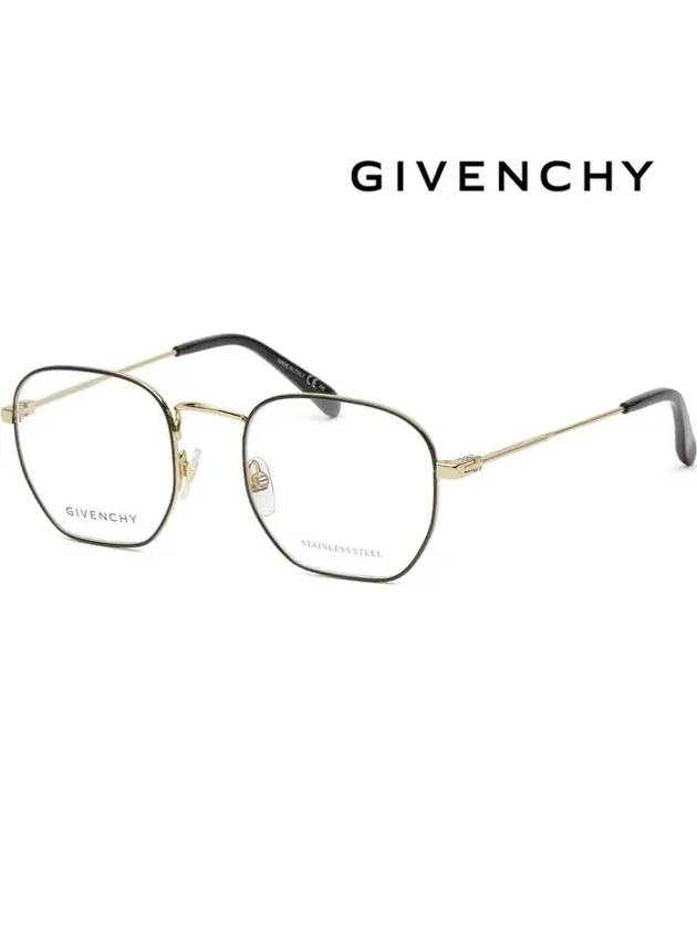 Glasses Frame GV0115 2M2 Black Polygon - GIVENCHY - BALAAN 1