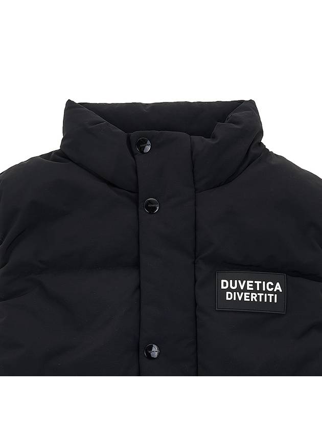 Ughetti Men's Padding Vest VUDV06225 K0001 BKS - DUVETICA - BALAAN 3