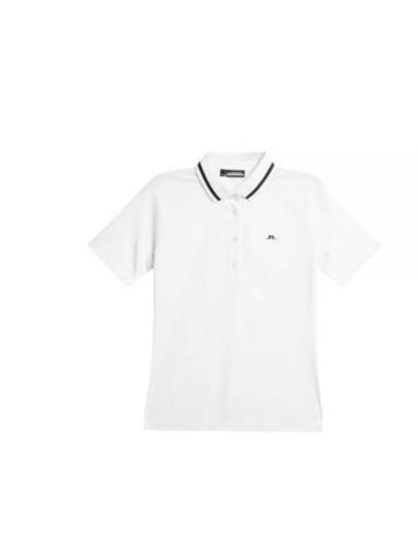 Short Sleeve T Shirt GWJT12487 0000 White - J.LINDEBERG - BALAAN 1