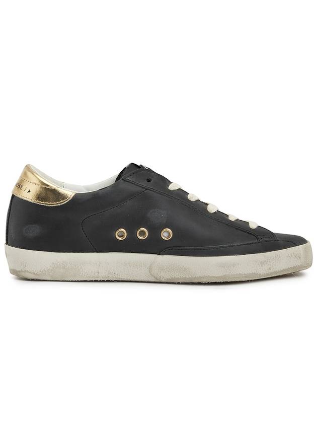 Superstar Gold Tab Low Top Sneakers Black - GOLDEN GOOSE - BALAAN 5