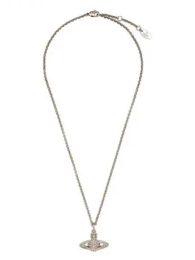 Vivienne Westwood crystal ORB logo charm necklace 271563 - VIVIENNE WESTWOOD - BALAAN 1