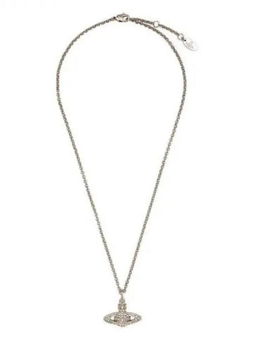 Vivienne Westwood crystal ORB logo charm necklace 271563 - VIVIENNE WESTWOOD - BALAAN 1