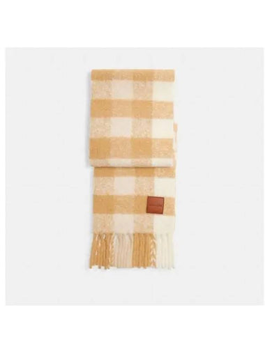 Oversized Plaid Muffler CX869 CHK - COACH - BALAAN 1