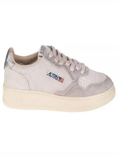 Medalist Leather Low-Top Sneakers Cream White - AUTRY - BALAAN 2