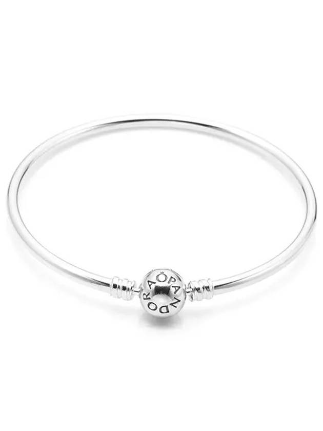 Women's Moments Bangle Bracelet Silver - PANDORA - BALAAN 2