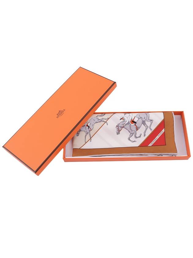 Les Courses Scarf Beige - HERMES - BALAAN 3