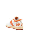 RHECESS logo leather low top sneakers RHSS23FO33489562 0562 - RHUDE - BALAAN 3